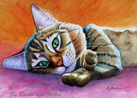 Cat Paintings in the Online Gallery