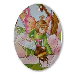 Bee Fairy Fantasy Ornament