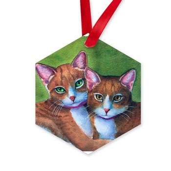 cute kittens ornament2
