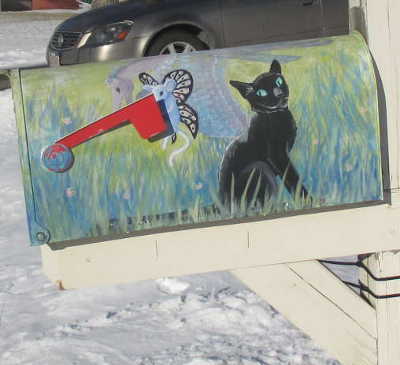 Cats on Mailboxes