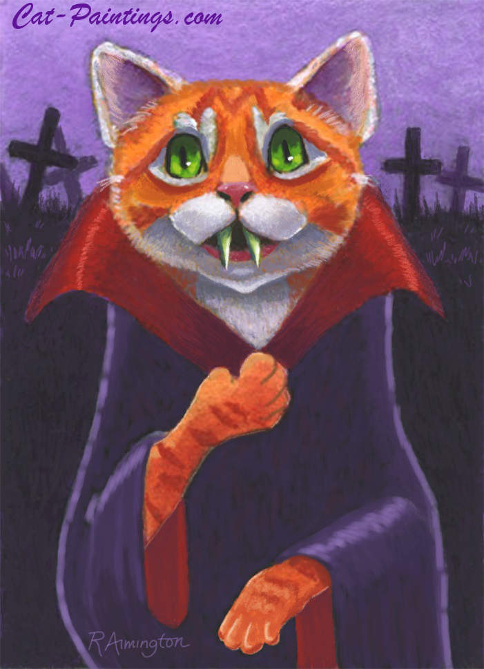 Cat Dracula Trick-or-Treat