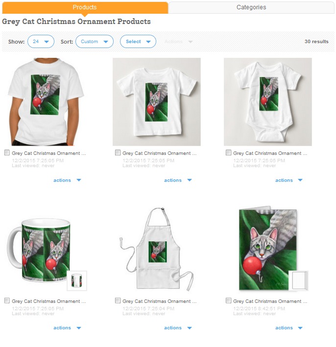 Christmas for Cat Lovers on Zazzle