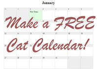 Make A Cat Calendar